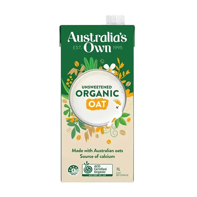AUS OWN OAT ORGANIC UNSWEETENED 1 LT